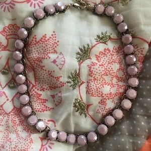 Gorgeous pale pink statement necklace 🎀